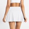 midelxp Tennis Skirts for Women with Shorts Stretchy Soft Lightweight Athletic Skirt Summer High Waisted Golf Skirts with Shorts Women Skirts Summer Golf Skorts for Women with Pockets Short Dresses view 3