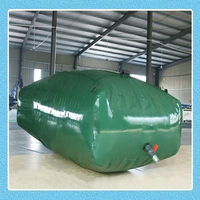 Water Storage Container, Outdoor Farm Watering Collapsible Water Storage Bladder Portable Water System Emergency Water Portable(2000L/1.5 * 2 * 0.7M)