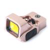 3MOA 550 Holographic Red Dot Reflex Sight, Mini Collimator Sights with Mount Plate for Pistol & 20mm Rail, Gold view 1