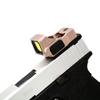 3MOA 550 Holographic Red Dot Reflex Sight, Mini Collimator Sights with Mount Plate for Pistol & 20mm Rail, Gold view 4