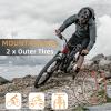 700x25C/700x28C Road Bike Tires,Puncture-Resistant Bicycle Replacement Accessories with 2 Levers,Compatible with Mountain City Commuter Hybrid Ebike view 2