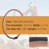 700x25C/700x28C Road Bike Tires,Puncture-Resistant Bicycle Replacement Accessories with 2 Levers,Compatible with Mountain City Commuter Hybrid Ebike view 3