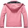 MOERDENG Women's Ski Jacket Warm Winter Coat Hooded Snowboarding Jackets Waterproof Mountain Windbreaker for Hiking Traval view 2