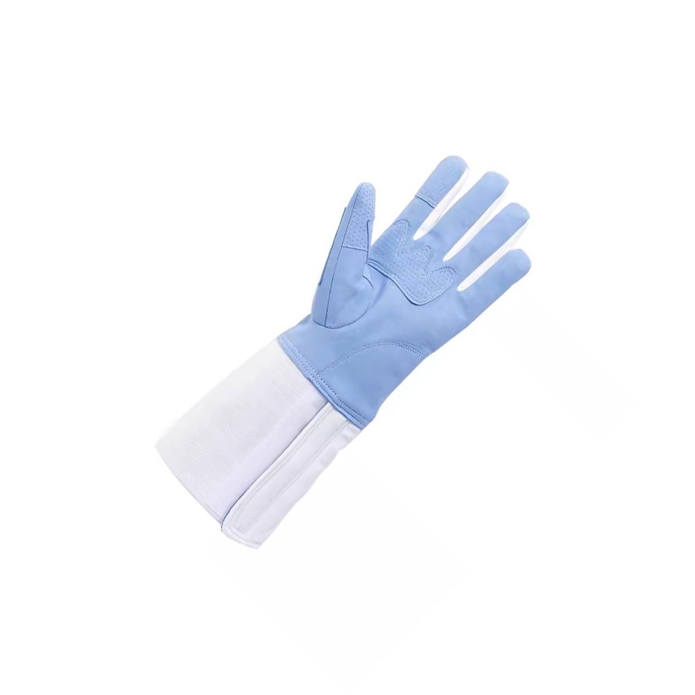 KXJPIZIYB Left Hand Fencing Gloves, Foil Epee Anti-Slip Gloves, Competition Fencing Equipment with Rubber Pads, Washable(5.0#)