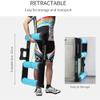 CFDZCP Indoor Bicycle Roller Trainer Stand Adjustable Cycling Table Quiet Exercise Fitness with Foot Pedal Suitable for 24-29 in Mountain Bike/700C Road Bike view 3