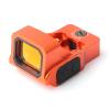 3MOA 550 Holographic Red Dot Reflex Sight, Mini Collimator Sights with Mount Plate for Pistol & 20mm Rail, Orange view 1