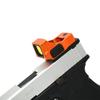 3MOA 550 Holographic Red Dot Reflex Sight, Mini Collimator Sights with Mount Plate for Pistol & 20mm Rail, Orange view 4