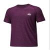 Willit Men's Rashguard Swim Shirt Short Sleeve UPF 50+ Sun Protection SPF Quick Dry Water Shirt Slubby Purple XL view 1
