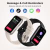 TIFOZEN Fitness Tracker with 24/7 Heart Rate, Blood Oxygen, Sleep Monitor, 3ATM Waterproof Fitness Watch/Smart Watch/Activity Tracker, Pedometer/Step Counter, Calorie Tracker for Women Men, Black view 4