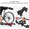CFDZCP Foldable Bicycle Training Platform, Adjustable Bike Rollers Trainer with 145 * 51.5cm Front Roller A Wheel for 24-29 Inches, Cycling Racks for Indoor/Outdoor view 4