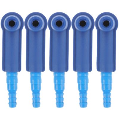 MUCKLILY Brake Bleeder Adapter Oil Bleeder Connector Car Brake Fluid Exchange Kit Abs