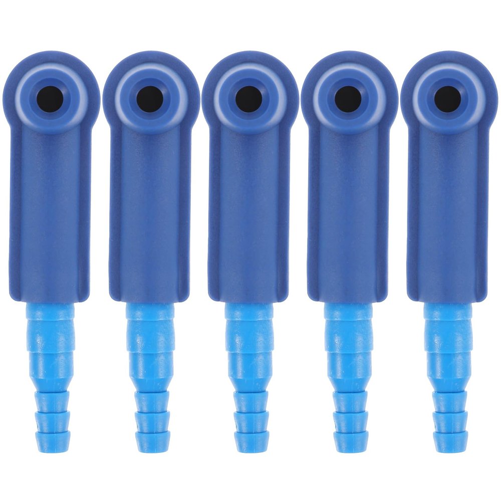 MUCKLILY Brake Bleeder Adapter Oil Bleeder Connector Car Brake Fluid Exchange Kit Abs
