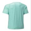 Willit Men's Rashguard Swim Shirt Short Sleeve UPF 50+ Sun Protection SPF Quick Dry Water Shirt Slubby Light Cyan 2XL view 2