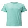 Willit Men's Rashguard Swim Shirt Short Sleeve UPF 50+ Sun Protection SPF Quick Dry Water Shirt Slubby Light Cyan 2XL view 3
