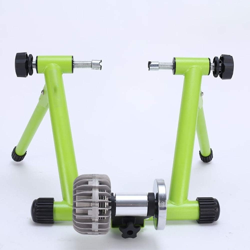 CFDZCP Indoor Bike Trainer Stand, Indoor Bicycle Trainer with Flowing Resistance,Portable Road Machine for Indoor Riding Training and Exercise