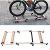 CFDZCP Folding Bike Trainer for Indoor Riding Platform, Bike Roller Trainer for Indoor Exercise, High Strength Aluminum Alloy Bike Roller, Home Bicycle Trainer, Low Noise view 3