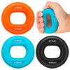 LEIXIUSM 40-80LB Strength Hand Grip Ring Muscle Power Training Silicone Ring Fitness Body Building Carpal Expander Training Finger Ring