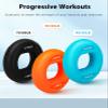 LEIXIUSM 40-80LB Strength Hand Grip Ring Muscle Power Training Silicone Ring Fitness Body Building Carpal Expander Training Finger Ring view 2