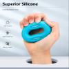LEIXIUSM 40-80LB Strength Hand Grip Ring Muscle Power Training Silicone Ring Fitness Body Building Carpal Expander Training Finger Ring view 4