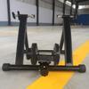 CFDZCP Bike Trainer Stand, Steel Bike Bicycle Indoor Exercise Bike Stationary Workout Trainer Stand Fits for 26in-27in, 700C WheelsBlack view 3