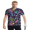 MSCPZH Golf Shirts for Men 80s Golf Polo Shirts for Men Short Sleeve Polo Shirts Golf Mens Polo view 3