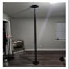 Spinning Pole Portable Removable Portable Dance Pole Stainless Steel Fitness Dancing Spinning Static, Rotary Fixed Dual Use Height-Adjustable Dancing Pole for Home Apartment Club Gym, Loads 200kg(Blac view 1