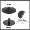 Spinning Pole Portable Removable Portable Dance Pole Stainless Steel Fitness Dancing Spinning Static, Rotary Fixed Dual Use Height-Adjustable Dancing Pole for Home Apartment Club Gym, Loads 200kg(Blac view 3