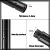 Spinning Pole Portable Removable Portable Dance Pole Stainless Steel Fitness Dancing Spinning Static, Rotary Fixed Dual Use Height-Adjustable Dancing Pole for Home Apartment Club Gym, Loads 200kg(Blac view 4
