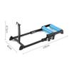 CFDZCP Foldable Bike Trainer Cycling Roller Indoor Stationary Exercise Stand Platformfor Indoor Riding ExerciseCompatible with Mountain Bike and Road Bike 26-29 view 2