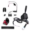 Golf Cart Turn Signal Kit for Club Car Precedent and Tempo,9-Pin Plug Upgrade Replaces Wiring Harness Kit with Horn Brake Light Switch,12V Plug and Play Time Delay Brake view 1