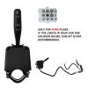 Golf Cart Turn Signal Kit for Club Car Precedent and Tempo,9-Pin Plug Upgrade Replaces Wiring Harness Kit with Horn Brake Light Switch,12V Plug and Play Time Delay Brake view 2