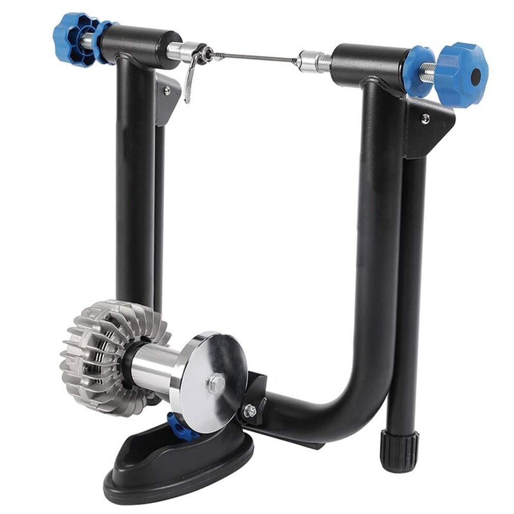 CFDZCP Bicycle Turbo Trainer Indoor Exercise Bike Stationary Workout Trainer Stand Fit 26-29"/700C Mountain & Road BicycleBlack