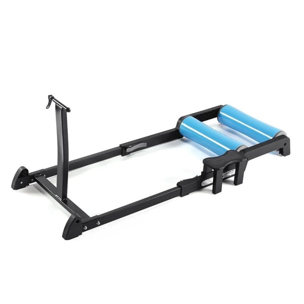 CFDZCP Indoor Home Exercise Bike Roller Trainers, Portable Bicycle Trainer Roller, Foldable Bike Exercise Stand Platform for 24"-29" Mountain Bike