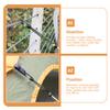 BESPORTBLE 12pcs Tent Fixing Strap Buckles Elastic Rope for Camping Gear Lightweight and Windproof Tent Fasteners Convenient Outdoor Accessory for Easy Setup and Secure Tie Down view 2