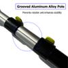 SOEZmm Volleyball Spike Trainer Pro SPT5004  Premium Training Aid for Spiking, Serving & Blocking  Adjustable Lightweight Aluminum Pole & Secure Ball Holder  Question Mark Hook,No Ball Included view 4