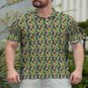 MSCPZH Golf Shirts for Men Fun Golf Polo Shirts for Men Button Up Polo Shirts Golf Mens Polo view 2