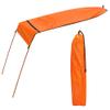 MOOCY LED Light Sun Shade Canopy for Kayak/Canoe- UV Protection Waterproof, Quick Installation view 3