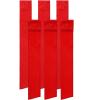 Fanfanwin 6 Pcs Football Towel Thin Sports Towel with Buttons Football Accessories Drip Streamer for Sports(Red) view 1