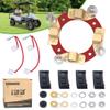 10L0L Golf Cart Club Car Precedent Starter Generator Brush Repair Set Fits 2010-Up Gas Golf Cart, Replace OEM 103953301 103347301 103347801 103347901