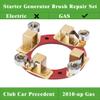 10L0L Golf Cart Club Car Precedent Starter Generator Brush Repair Set Fits 2010-Up Gas Golf Cart, Replace OEM 103953301 103347301 103347801 103347901 view 4
