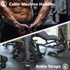 Cable Attachments for Gym,Cable Machine Accessories for Home Gym, Triceps Pull Down Attachment, LAT Pull Down Attachment Weight Fitness view 4
