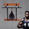 LIAPDG Wall Mounted Speed Bags for Boxing, 360 Degrees Adjustable Black Speed Bag Platform Galvanized Iron Frame Speed Bag Stand Mount Speed Bag Platform Kit Swivel Punching Fitness Training view 4