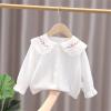 Betadog Toddler Girls Classic Kids Baby Casual Long Sleeve Doll Collar Blouse Tops Doll Collar Shirt (F, 6-7 Years) view 2