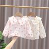 Betadog Toddler Baby Girl Long Sleeve Shirts Kids Girls Solid Collar Tops Blouse Fall Winter Clothes (A, 6-7 Years) view 3