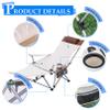 Preferspace Camping Chair, Portable Folding Backpacking Chair, Compact Camping Chair with Armrest Design and Side Pockets for Outdoor Camp Hiking Beach Travel view 3