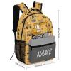 Fovanxixi Custom Cute Car Excavator 1 Backpack for Kids Boys Girls Personalized Name Text Children Backpack School Bag Customized Daypack Schoolbag for Student Bookbag view 2