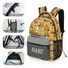 Fovanxixi Custom Cute Car Excavator 1 Backpack for Kids Boys Girls Personalized Name Text Children Backpack School Bag Customized Daypack Schoolbag for Student Bookbag view 3