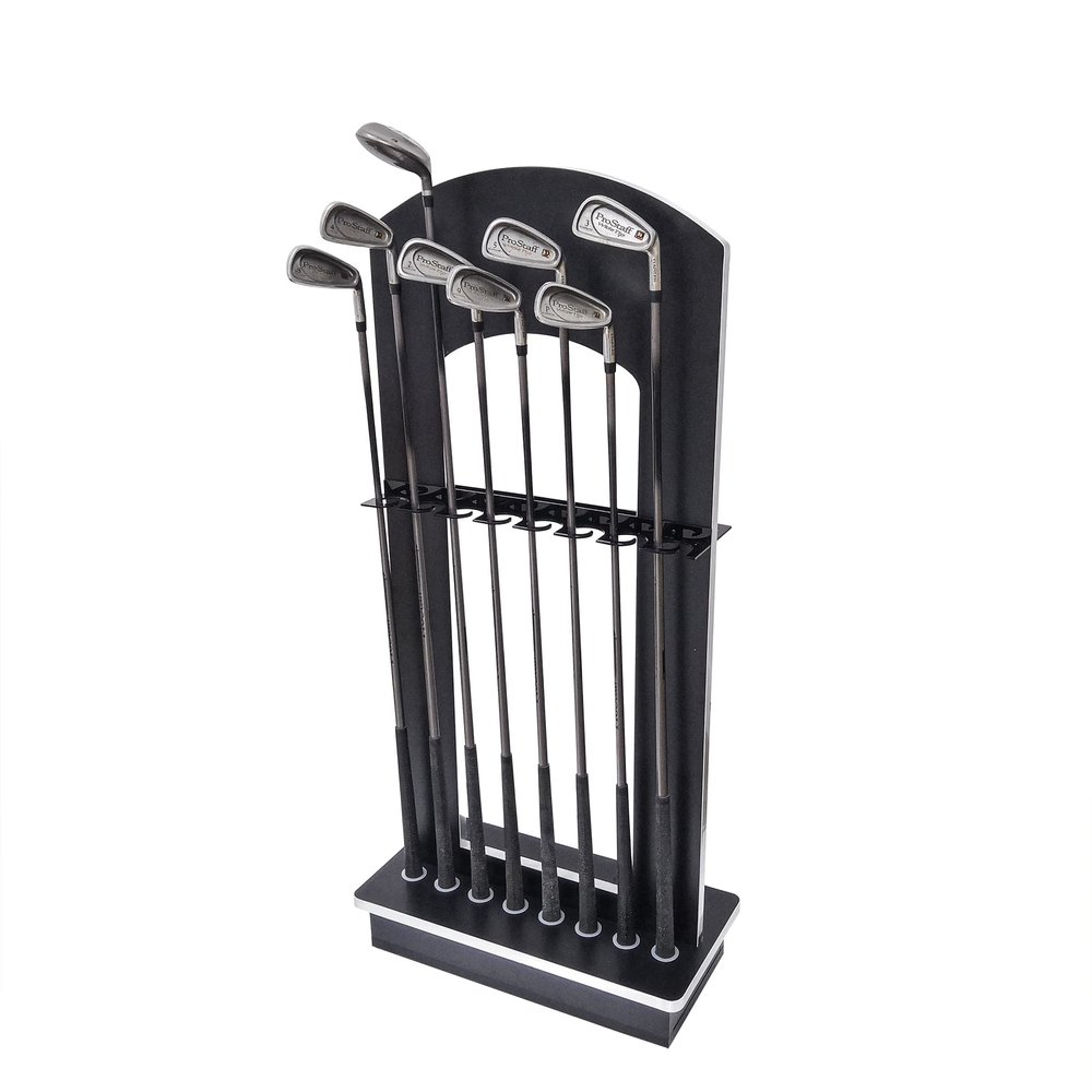 FixtureDisplays Classical Fishing Rod Rack, Perfect Fishing Rod Holder, Holds Up to 24 Rods 13175NEW