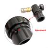 G1/2''-14 Compressed Air Regulator, Adjustable Pressure Paintball HPA Regulator 40PSI To 150PSI, for Micro for MR for GEN2 Regulator With Foster Coupler And Remote Hose (1# Only Regulator) view 4