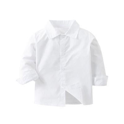 Betadog Toddler Boy Clothes Button Down Shirt Long Sleeve Boy Fall Tees Toddler Boys Short Sleeve (WH2, 12-18 Months)